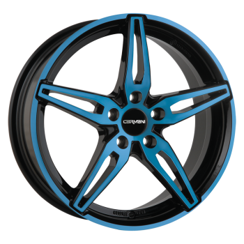 CARMANI 15 Oskar 6,5x16 5x105 ET38 56,6 light blue polish