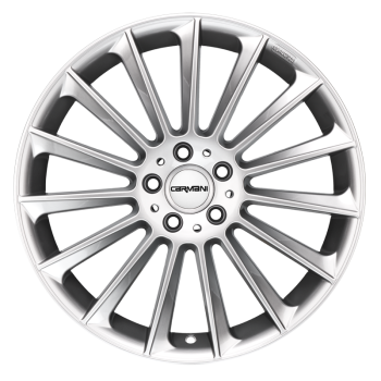 CARMANI 17 Fritz 8x18 5x112 ET45 66,6 white silver